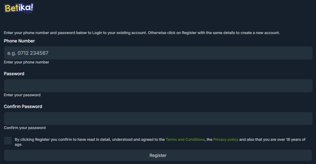 betika-signup